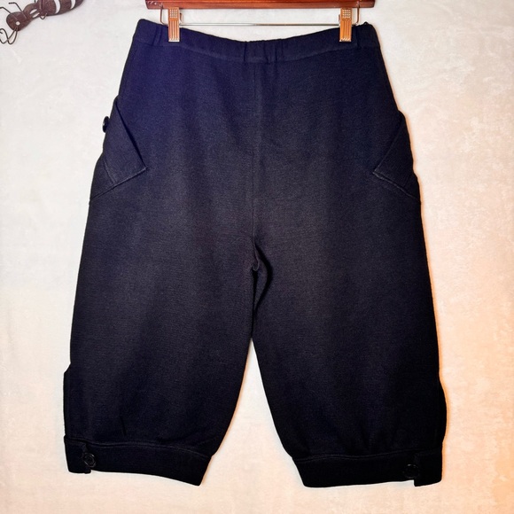 NWT Larisa selyanina knee length black pants capris (large review measurements) - Picture 11 of 13